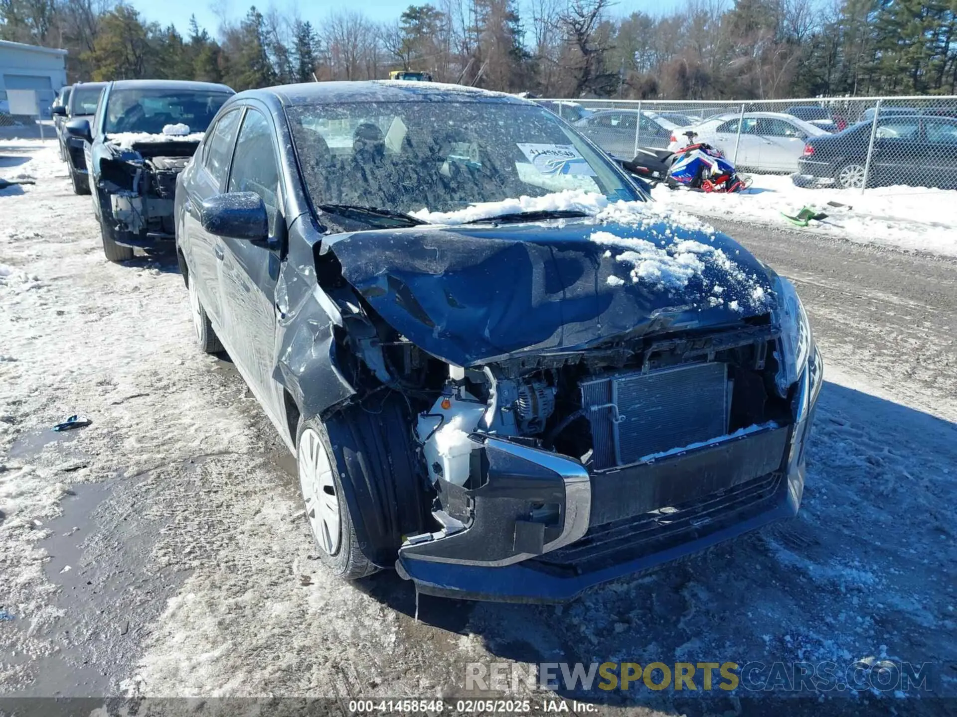 6 Photograph of a damaged car ML32FUFJ6RHF08427 MITSUBISHI MIRAGE G4 2024