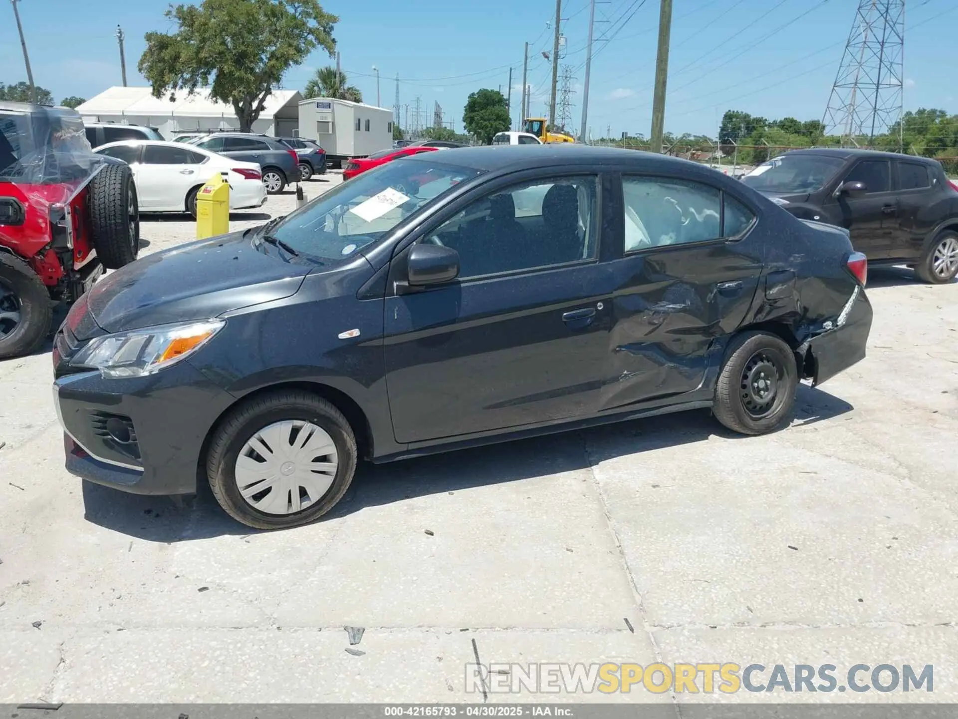 14 Photograph of a damaged car ML32FUFJ7RHF11224 MITSUBISHI MIRAGE G4 2024