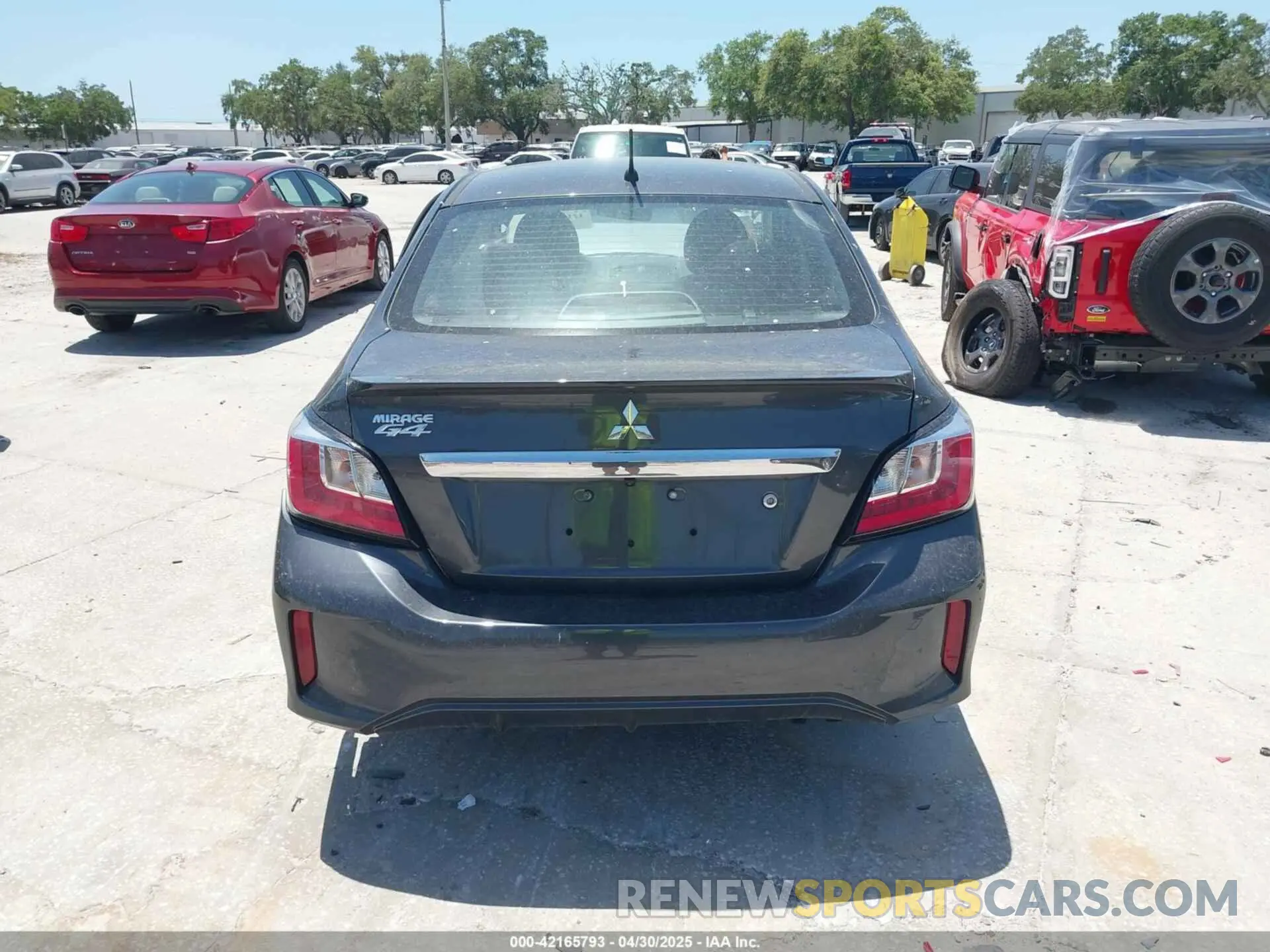 16 Photograph of a damaged car ML32FUFJ7RHF11224 MITSUBISHI MIRAGE G4 2024