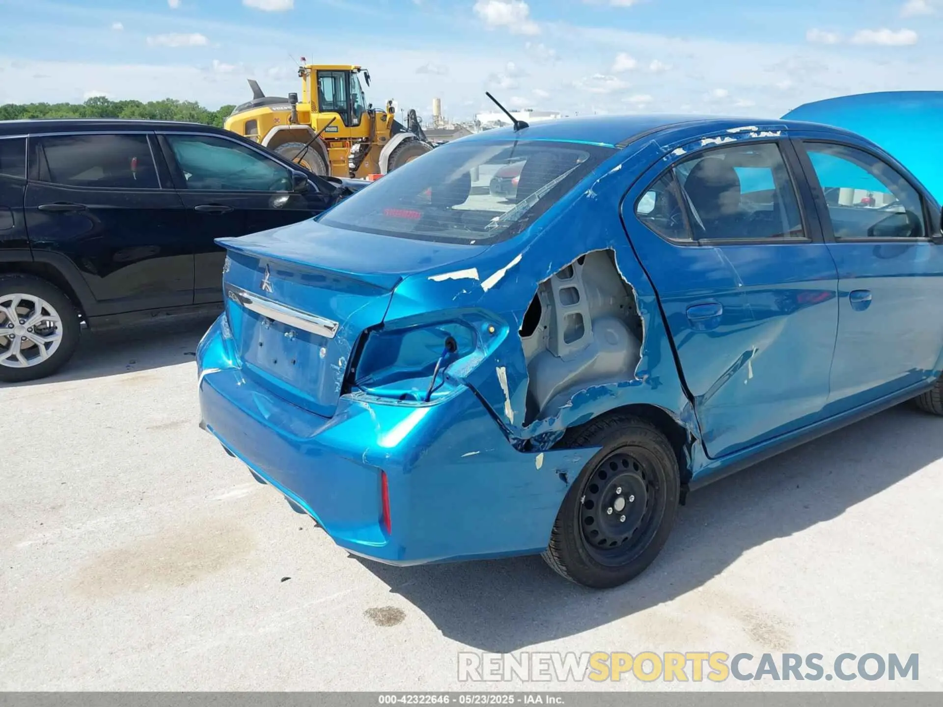 6 Photograph of a damaged car ML32FUFJ8RHF14164 MITSUBISHI MIRAGE G4 2024
