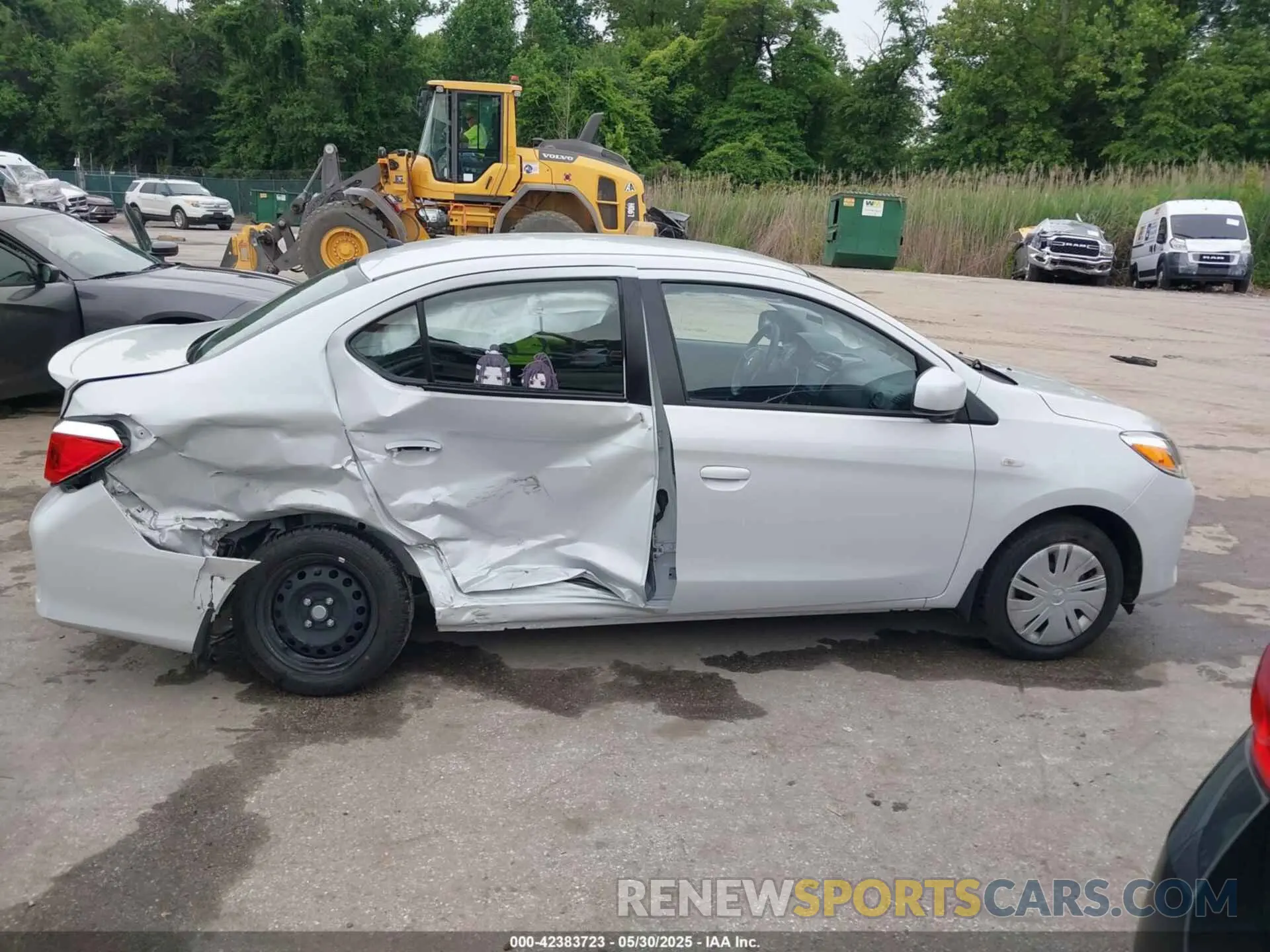 13 Фотография поврежденного автомобиля ML32FUFJ9RHF09183 MITSUBISHI MIRAGE G4 2024