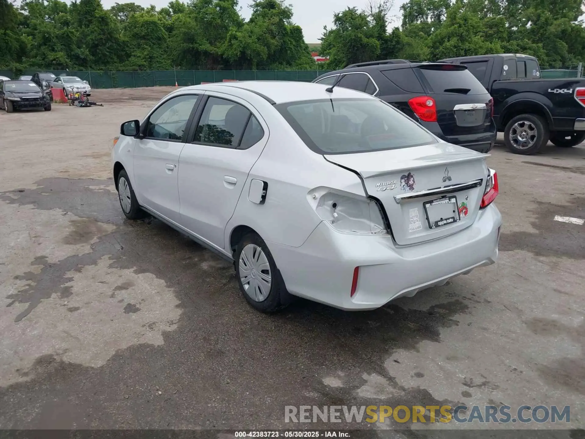 3 Фотография поврежденного автомобиля ML32FUFJ9RHF09183 MITSUBISHI MIRAGE G4 2024