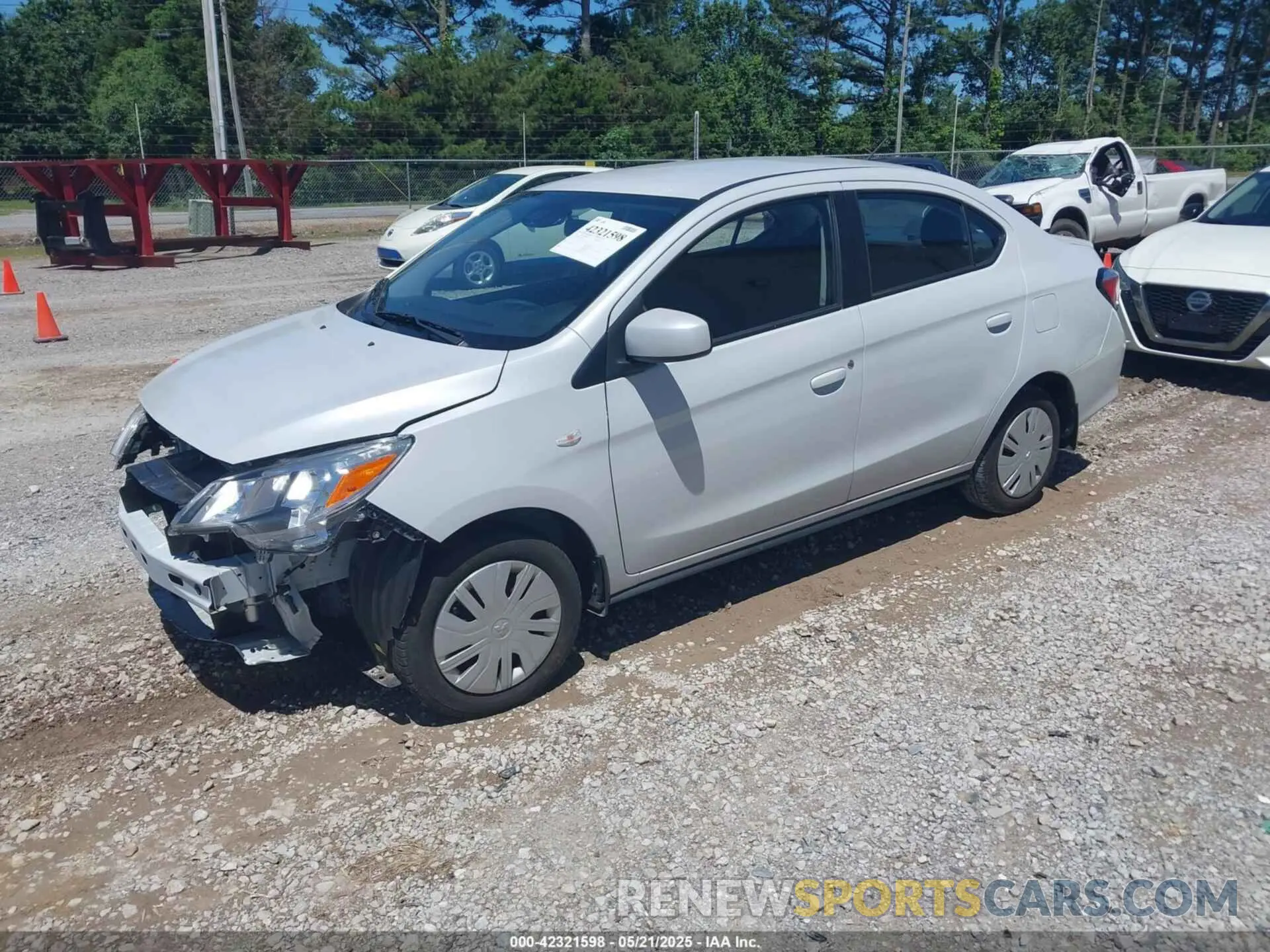2 Photograph of a damaged car ML32FUFJXRHF07359 MITSUBISHI MIRAGE G4 2024