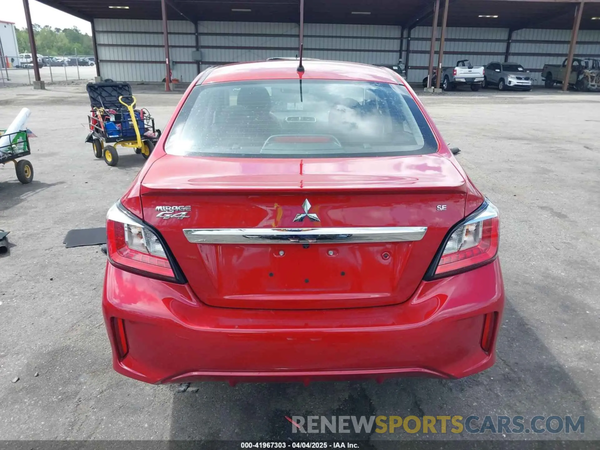 15 Photograph of a damaged car ML32FVFJ0RHF14861 MITSUBISHI MIRAGE G4 2024