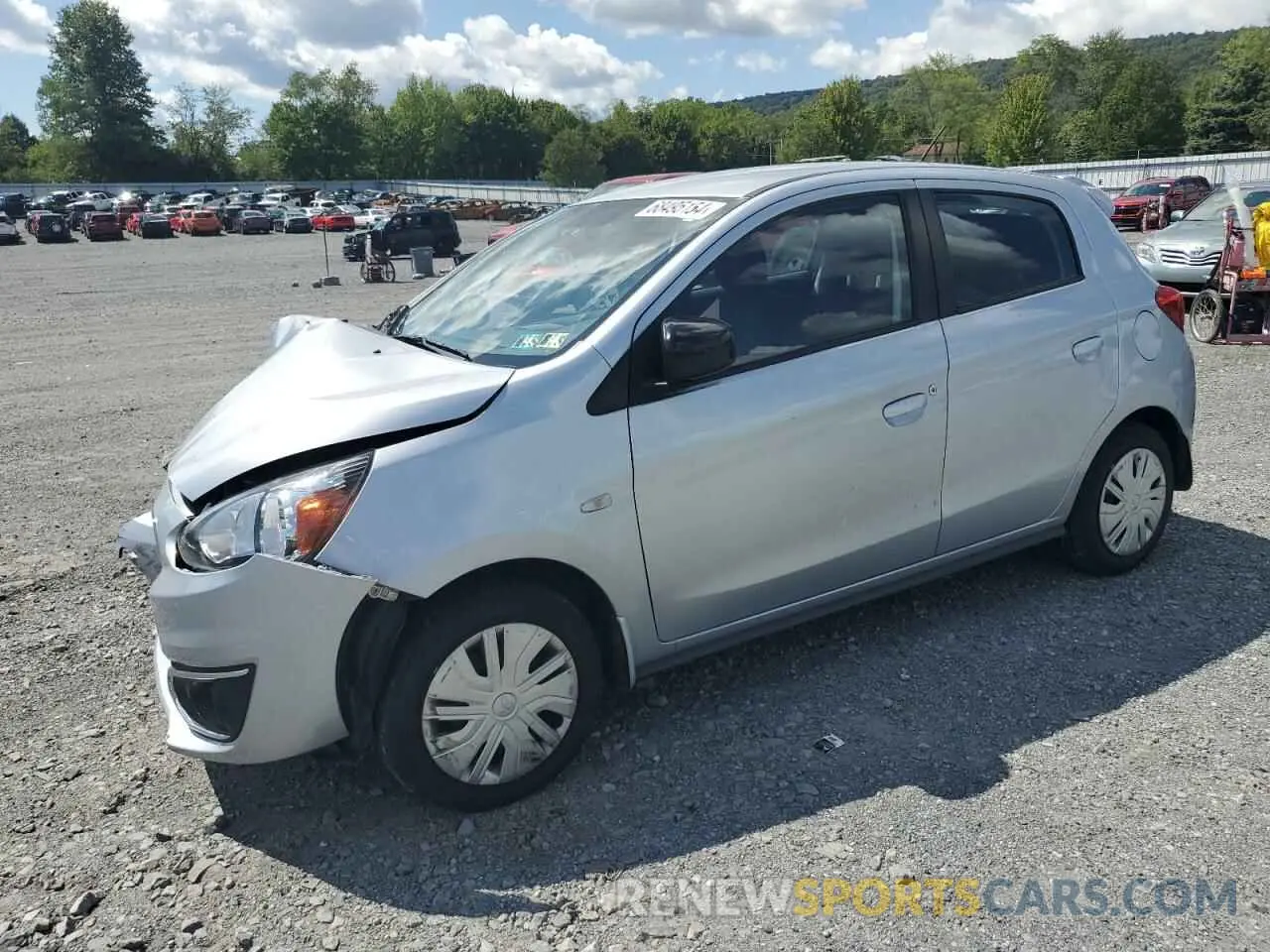 1 Фотография поврежденного автомобиля ML32A5HJ0KH011507 MITSUBISHI MIRAGE LE 2019