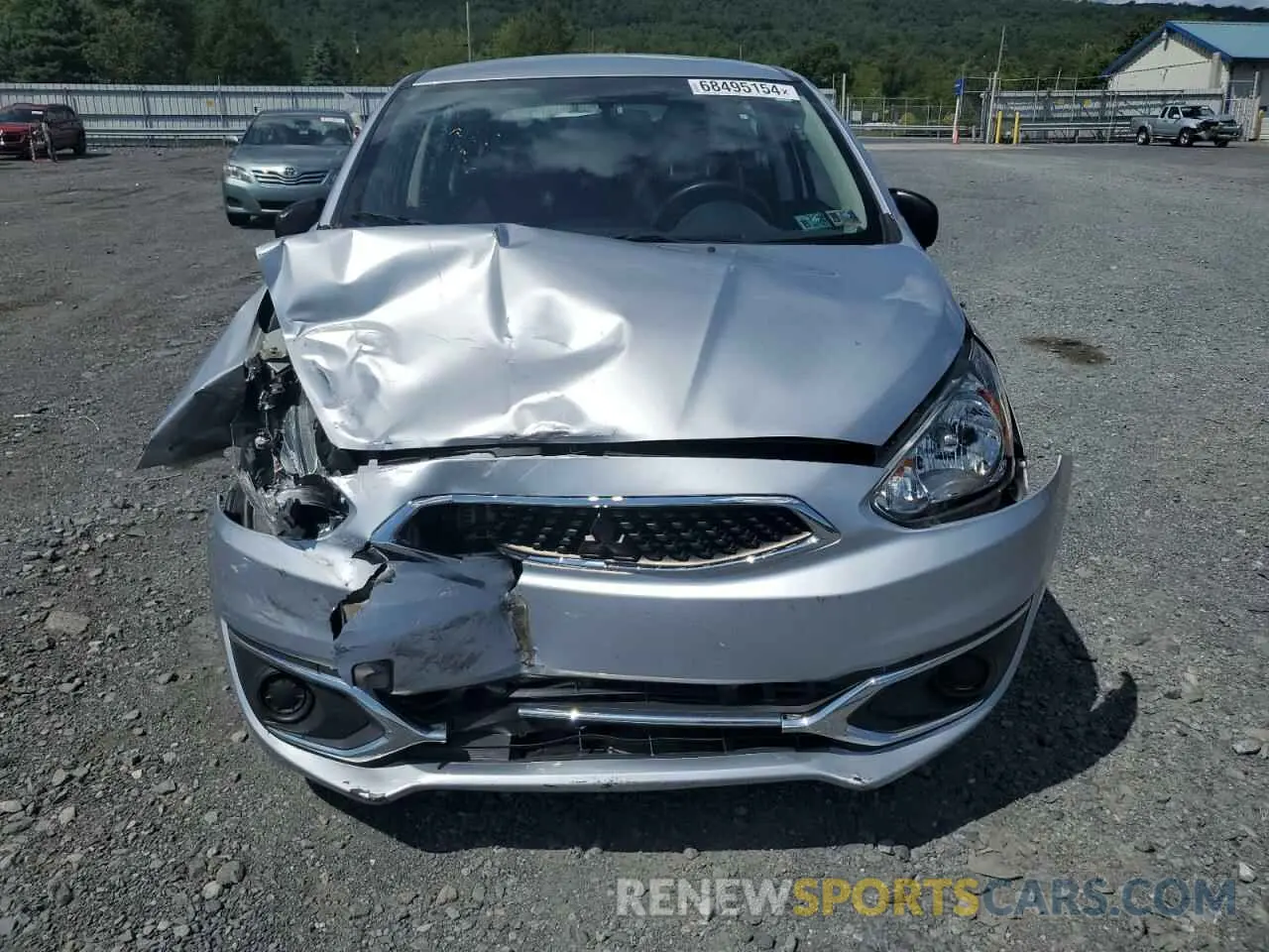 5 Фотография поврежденного автомобиля ML32A5HJ0KH011507 MITSUBISHI MIRAGE LE 2019