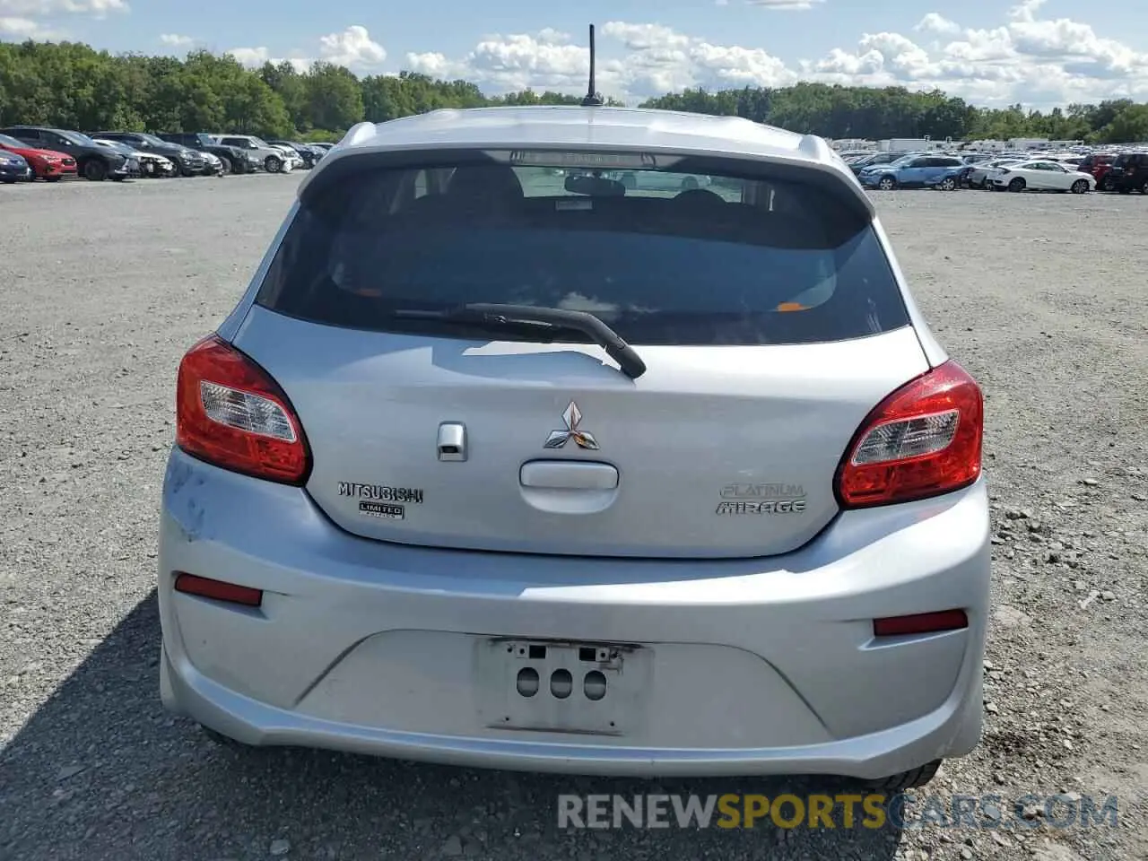 6 Фотография поврежденного автомобиля ML32A5HJ0KH011507 MITSUBISHI MIRAGE LE 2019