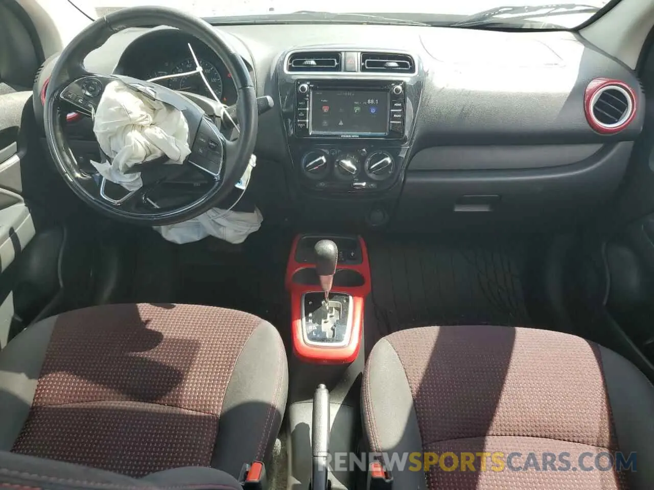 8 Фотография поврежденного автомобиля ML32A5HJ0KH011507 MITSUBISHI MIRAGE LE 2019