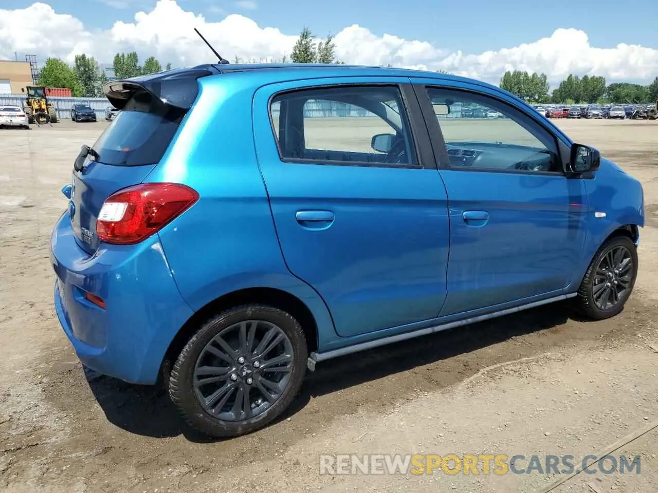 3 Фотография поврежденного автомобиля ML32A5HJ1KH010186 MITSUBISHI MIRAGE LE 2019