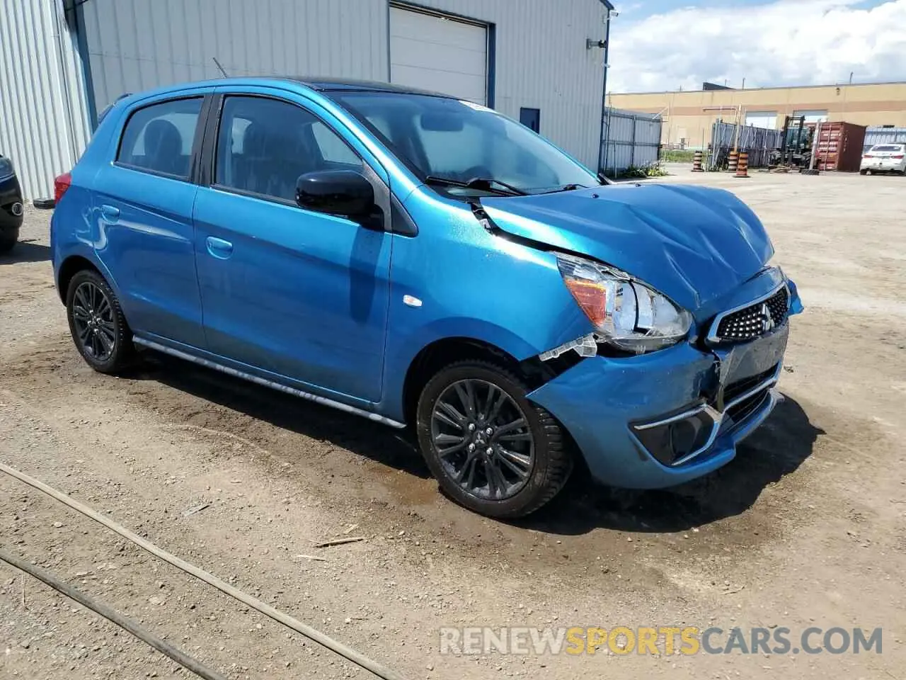 4 Фотография поврежденного автомобиля ML32A5HJ1KH010186 MITSUBISHI MIRAGE LE 2019