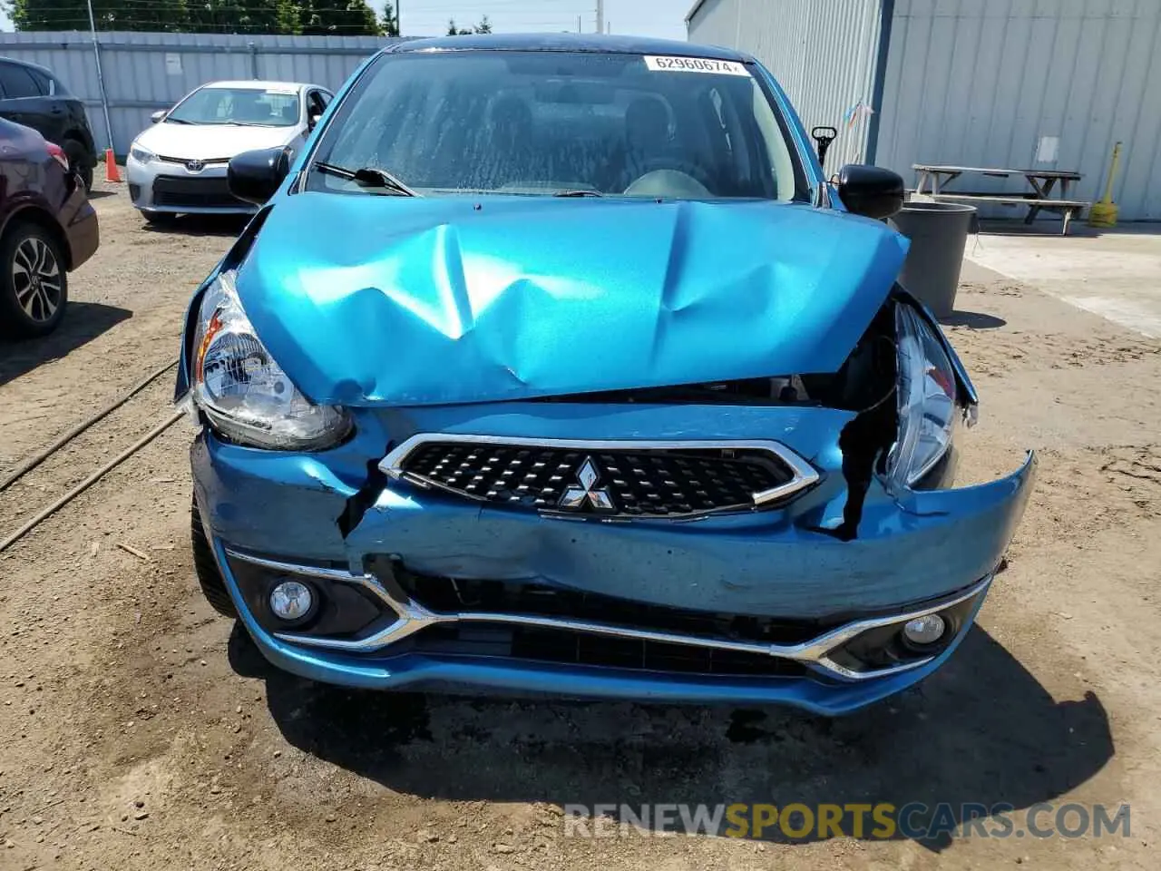 5 Фотография поврежденного автомобиля ML32A5HJ1KH010186 MITSUBISHI MIRAGE LE 2019