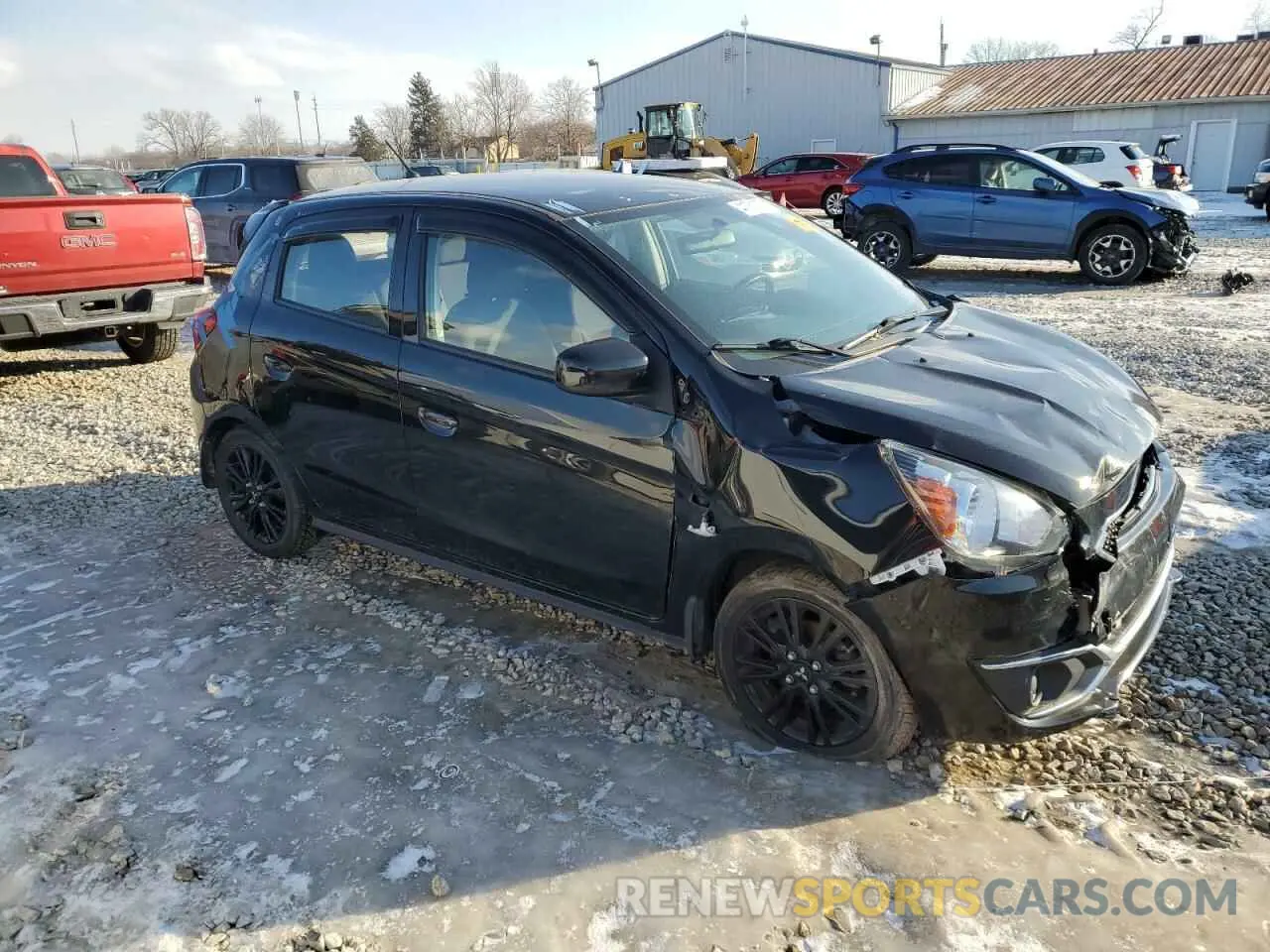 4 Фотография поврежденного автомобиля ML32A5HJ2KH002288 MITSUBISHI MIRAGE LE 2019