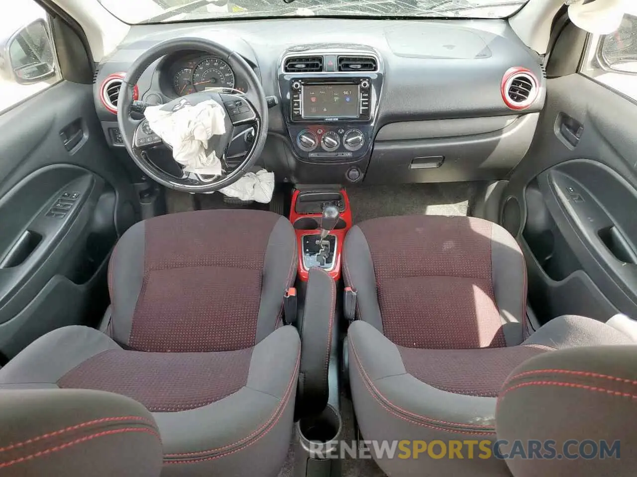 8 Фотография поврежденного автомобиля ML32A5HJ2KH016479 MITSUBISHI MIRAGE LE 2019