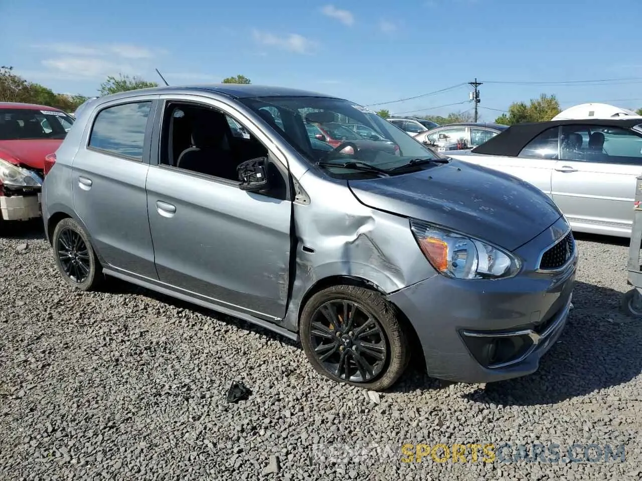 4 Photograph of a damaged car ML32A5HJ9KH015488 MITSUBISHI MIRAGE LE 2019
