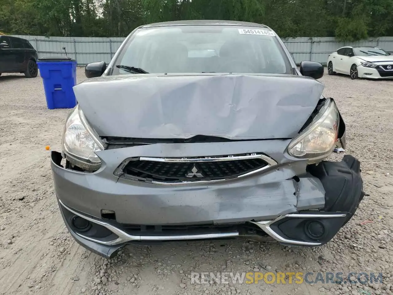 5 Photograph of a damaged car ML32A5HJXKH003625 MITSUBISHI MIRAGE LE 2019