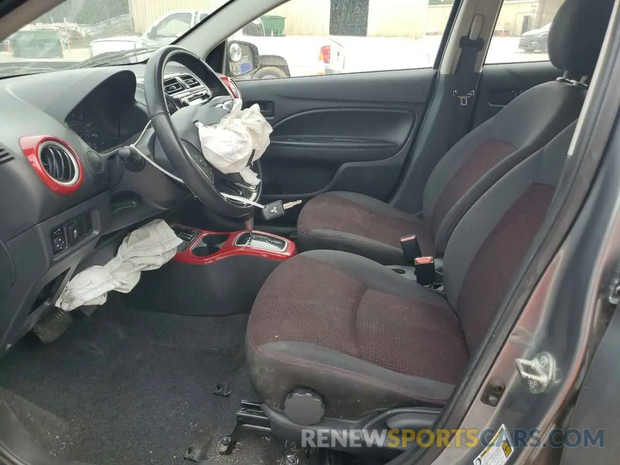 7 Photograph of a damaged car ML32A5HJXKH003625 MITSUBISHI MIRAGE LE 2019