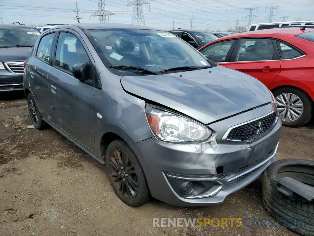 4 Photograph of a damaged car ML32A5HJ0LH001982 MITSUBISHI MIRAGE LE 2020
