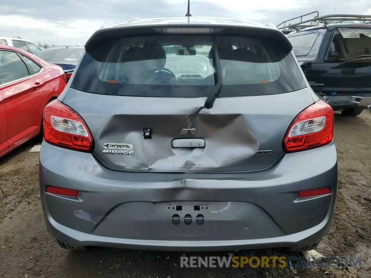 6 Photograph of a damaged car ML32A5HJ0LH001982 MITSUBISHI MIRAGE LE 2020