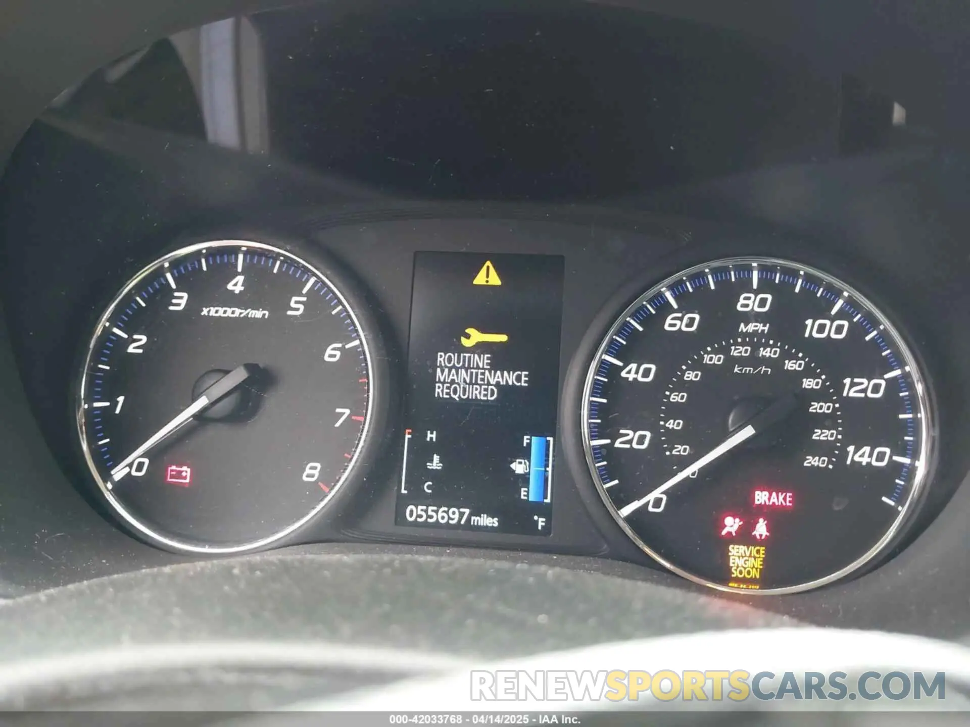 7 Photograph of a damaged car JA4AD2A34KJ000474 MITSUBISHI OUTLANDER 2019
