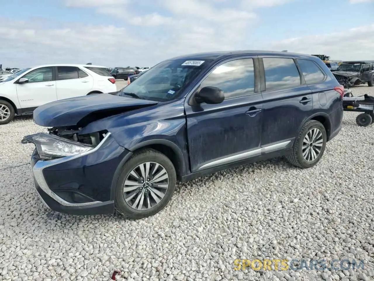 1 Photograph of a damaged car JA4AD2A37KZ006528 MITSUBISHI OUTLANDER 2019