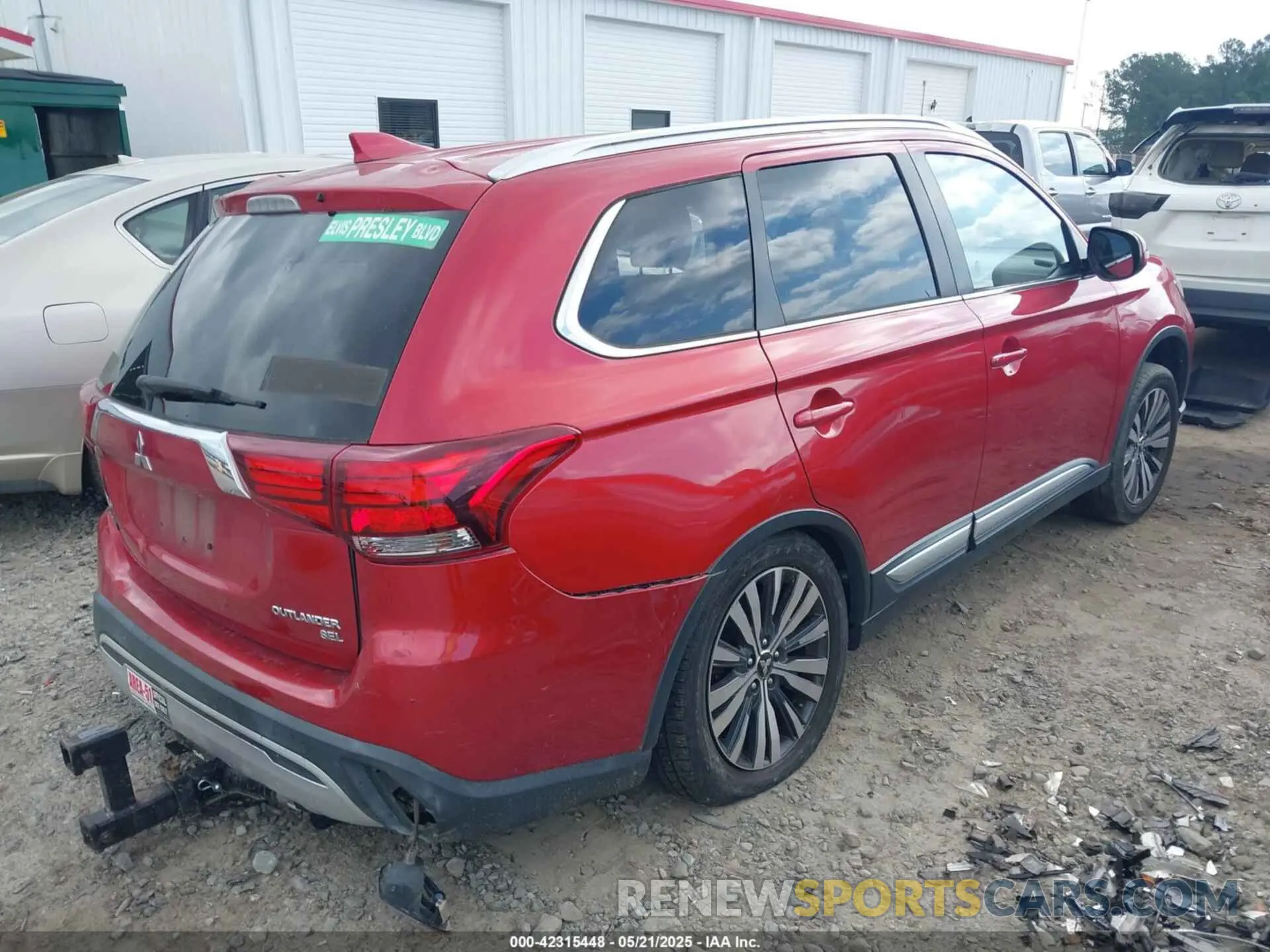 4 Фотография поврежденного автомобиля JA4AD3A30KZ033978 MITSUBISHI OUTLANDER 2019