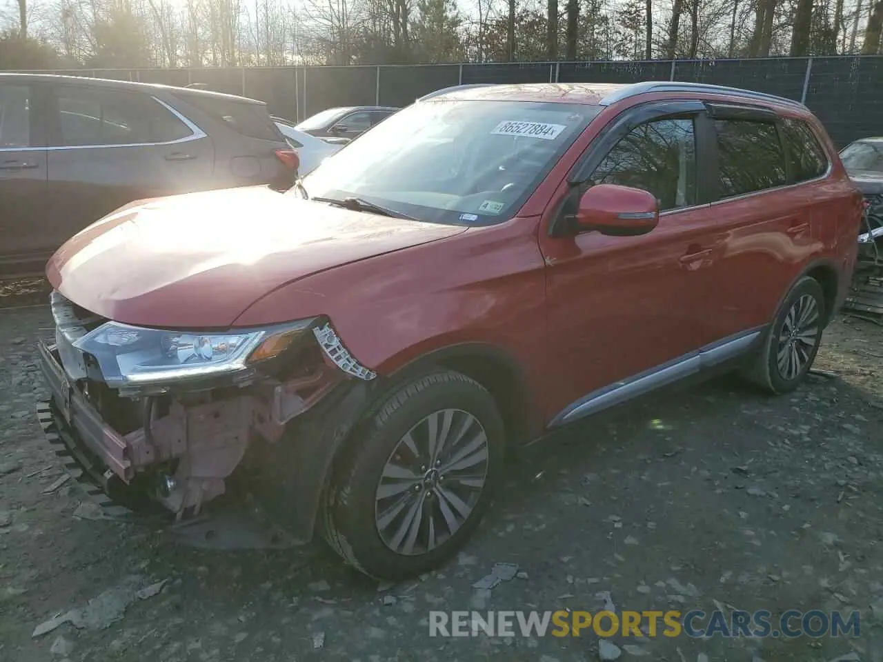 1 Photograph of a damaged car JA4AD3A30KZ034516 MITSUBISHI OUTLANDER 2019