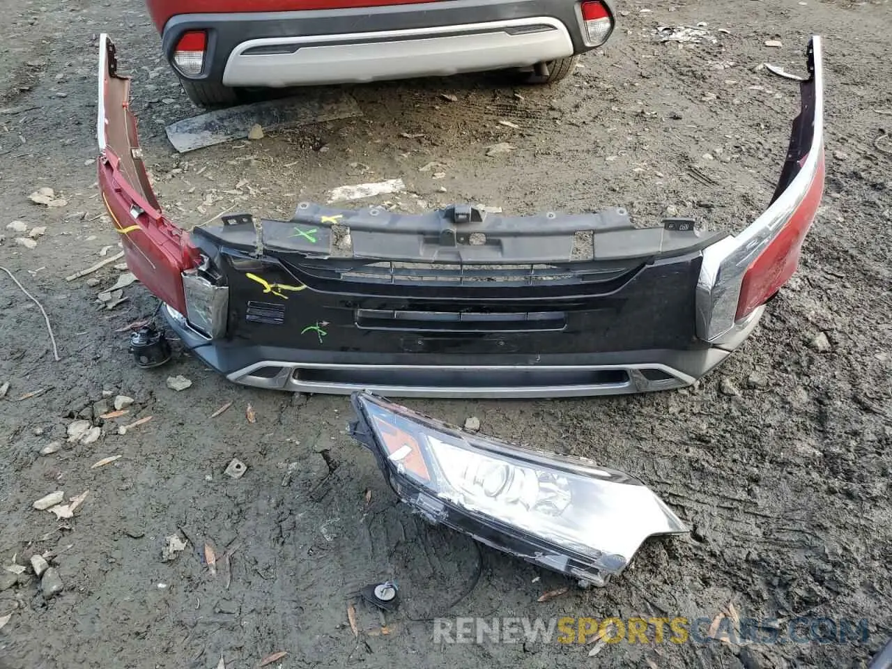 13 Photograph of a damaged car JA4AD3A30KZ034516 MITSUBISHI OUTLANDER 2019