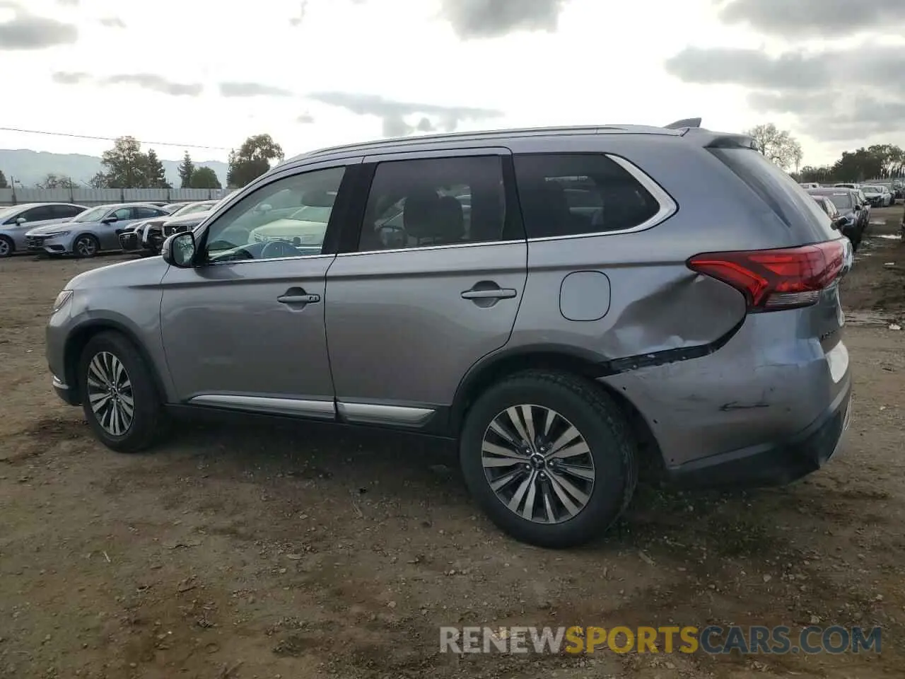 2 Photograph of a damaged car JA4AD3A32KZ027924 MITSUBISHI OUTLANDER 2019