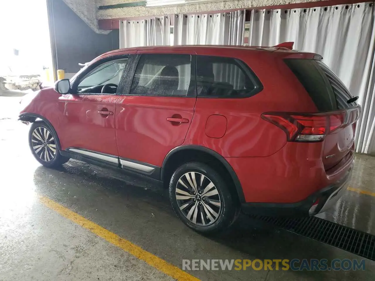 2 Photograph of a damaged car JA4AD3A32KZ043198 MITSUBISHI OUTLANDER 2019