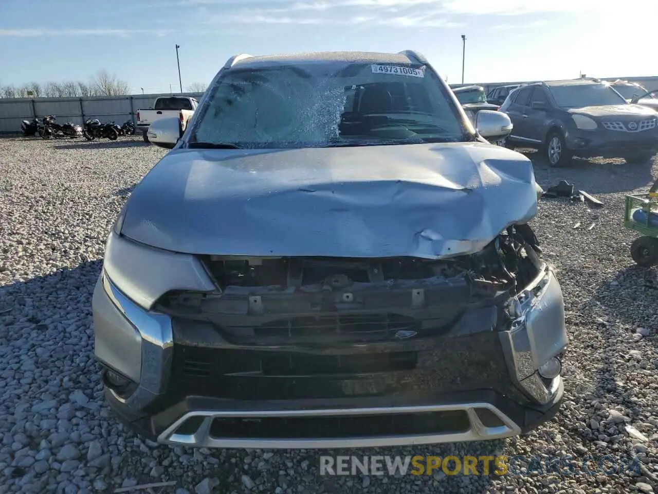 5 Photograph of a damaged car JA4AD3A34KJ000691 MITSUBISHI OUTLANDER 2019