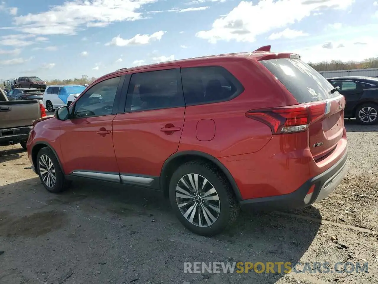 2 Фотография поврежденного автомобиля JA4AD3A36KZ013038 MITSUBISHI OUTLANDER 2019