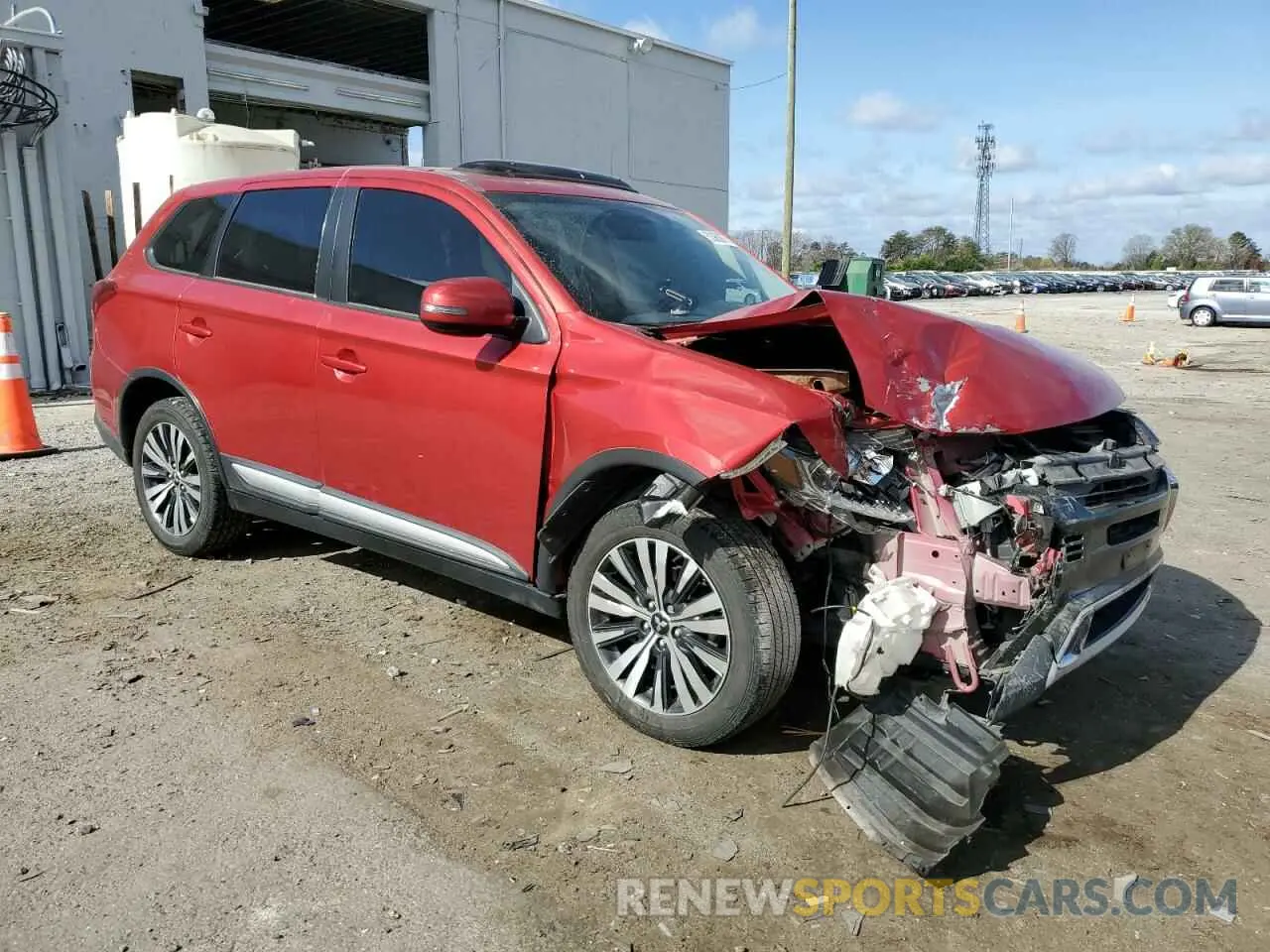 4 Фотография поврежденного автомобиля JA4AD3A36KZ013038 MITSUBISHI OUTLANDER 2019