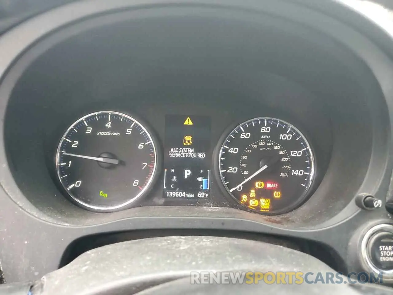 9 Photograph of a damaged car JA4AD3A36KZ028641 MITSUBISHI OUTLANDER 2019