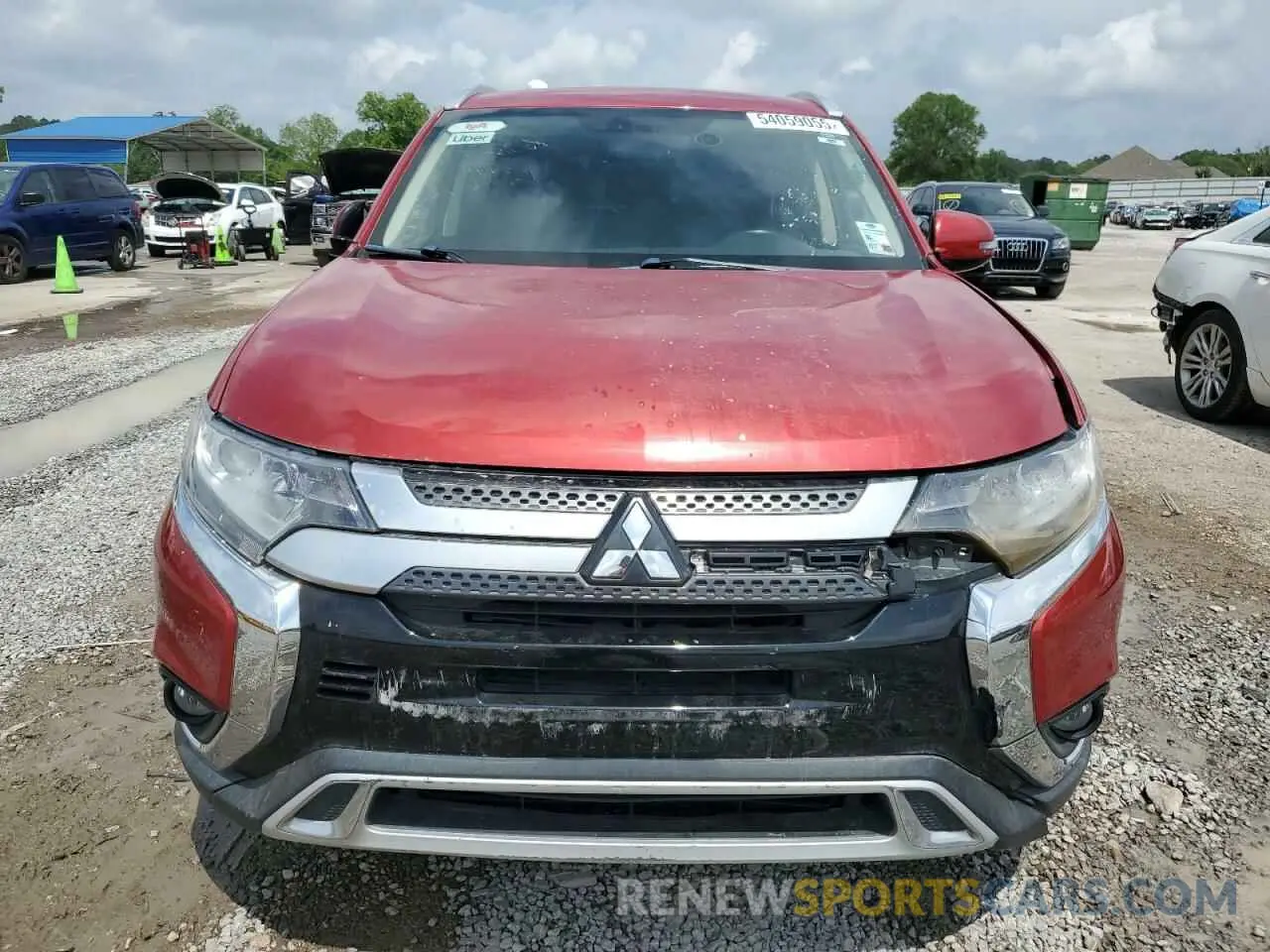 5 Photograph of a damaged car JA4AD3A36KZ038697 MITSUBISHI OUTLANDER 2019