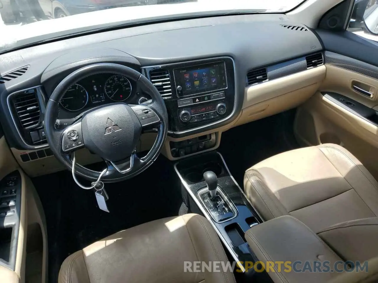 8 Photograph of a damaged car JA4AD3A38KZ008665 MITSUBISHI OUTLANDER 2019