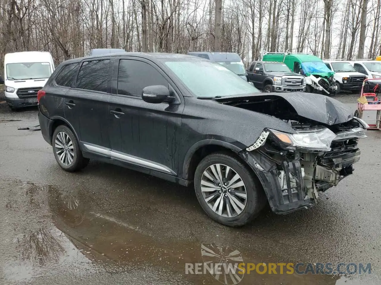 4 Фотография поврежденного автомобиля JA4AD3A38KZ028835 MITSUBISHI OUTLANDER 2019