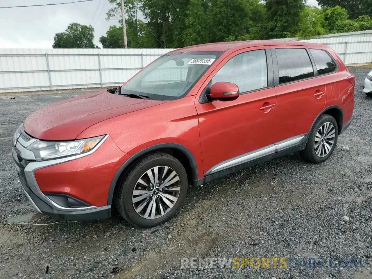 1 Photograph of a damaged car JA4AD3A3XKZ045443 MITSUBISHI OUTLANDER 2019