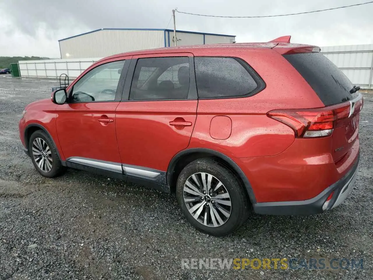 2 Photograph of a damaged car JA4AD3A3XKZ045443 MITSUBISHI OUTLANDER 2019
