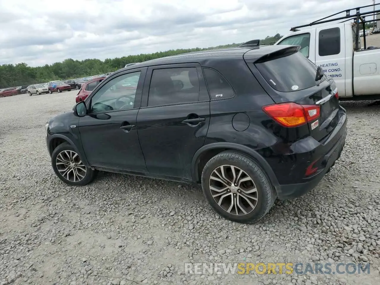 2 Photograph of a damaged car JA4AP3AU0KU017552 MITSUBISHI OUTLANDER 2019