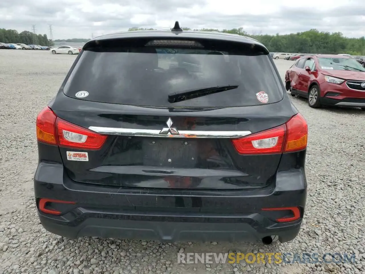 6 Photograph of a damaged car JA4AP3AU0KU017552 MITSUBISHI OUTLANDER 2019