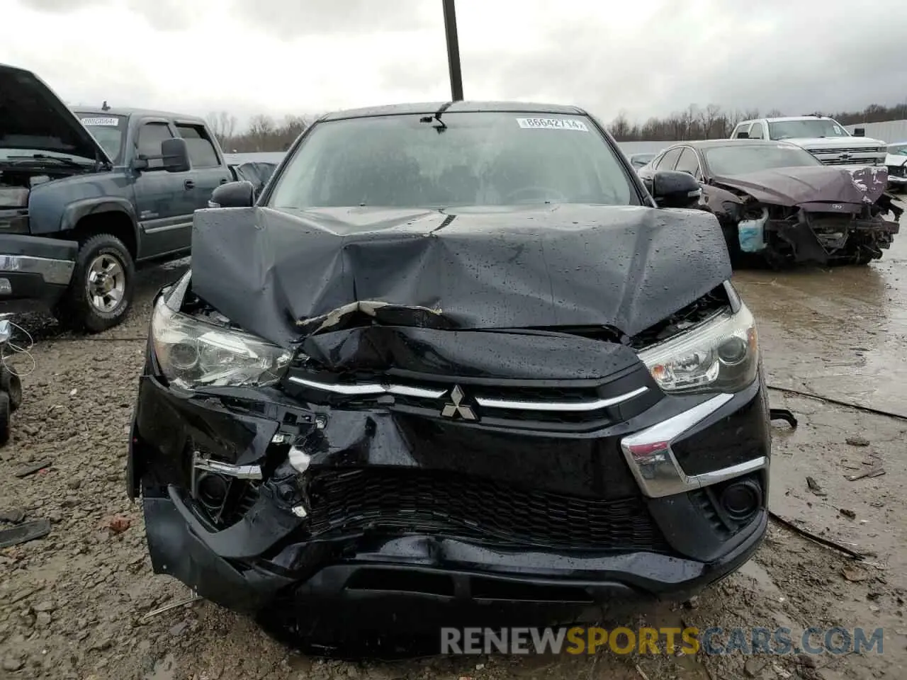 5 Фотография поврежденного автомобиля JA4AP3AU1KU028592 MITSUBISHI OUTLANDER 2019