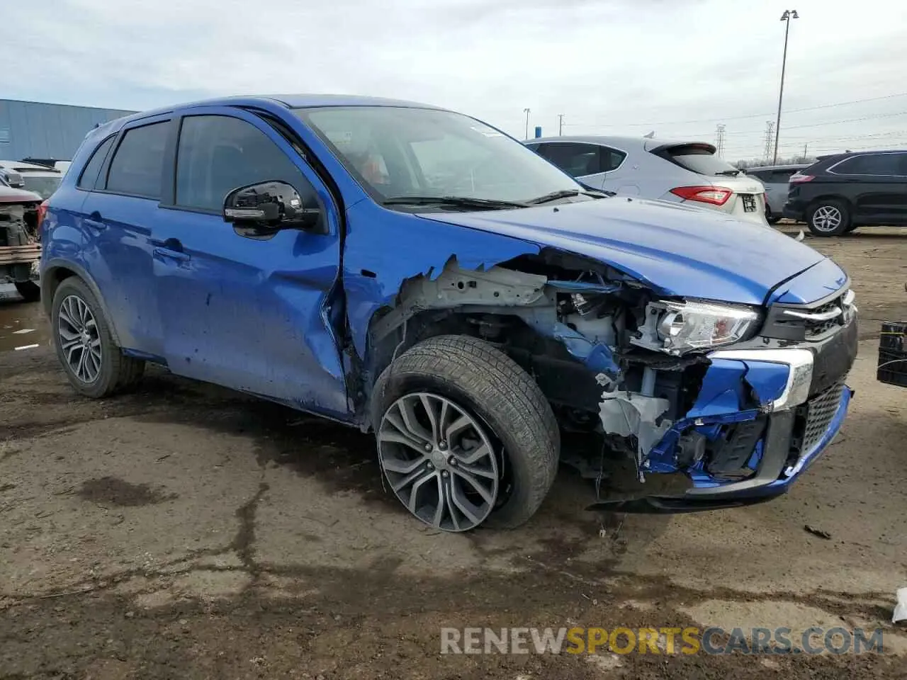 4 Фотография поврежденного автомобиля JA4AP3AU1KU030729 MITSUBISHI OUTLANDER 2019