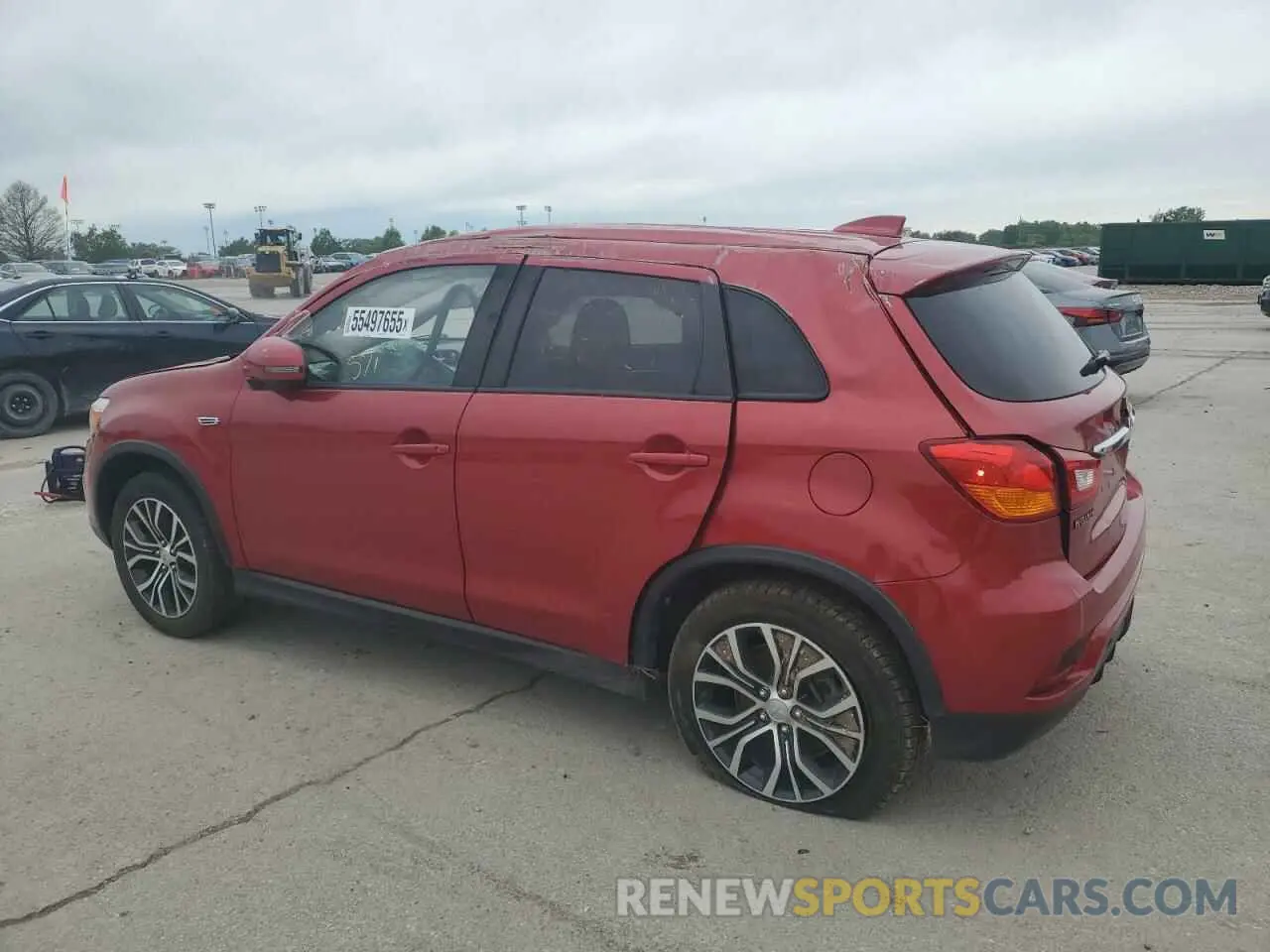 2 Фотография поврежденного автомобиля JA4AP3AU4KU016355 MITSUBISHI OUTLANDER 2019