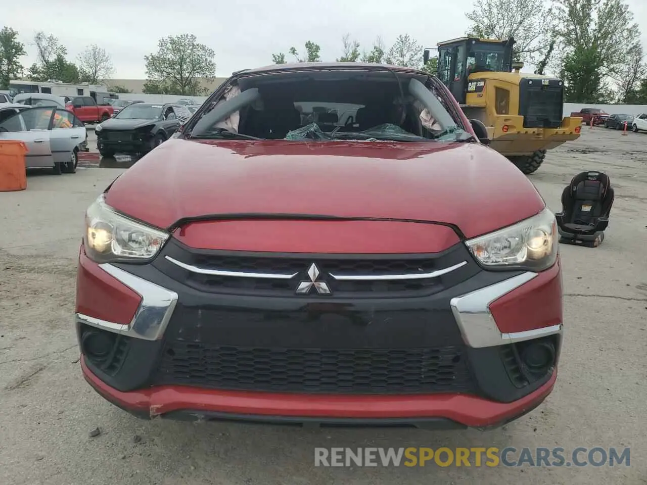 5 Фотография поврежденного автомобиля JA4AP3AU4KU016355 MITSUBISHI OUTLANDER 2019
