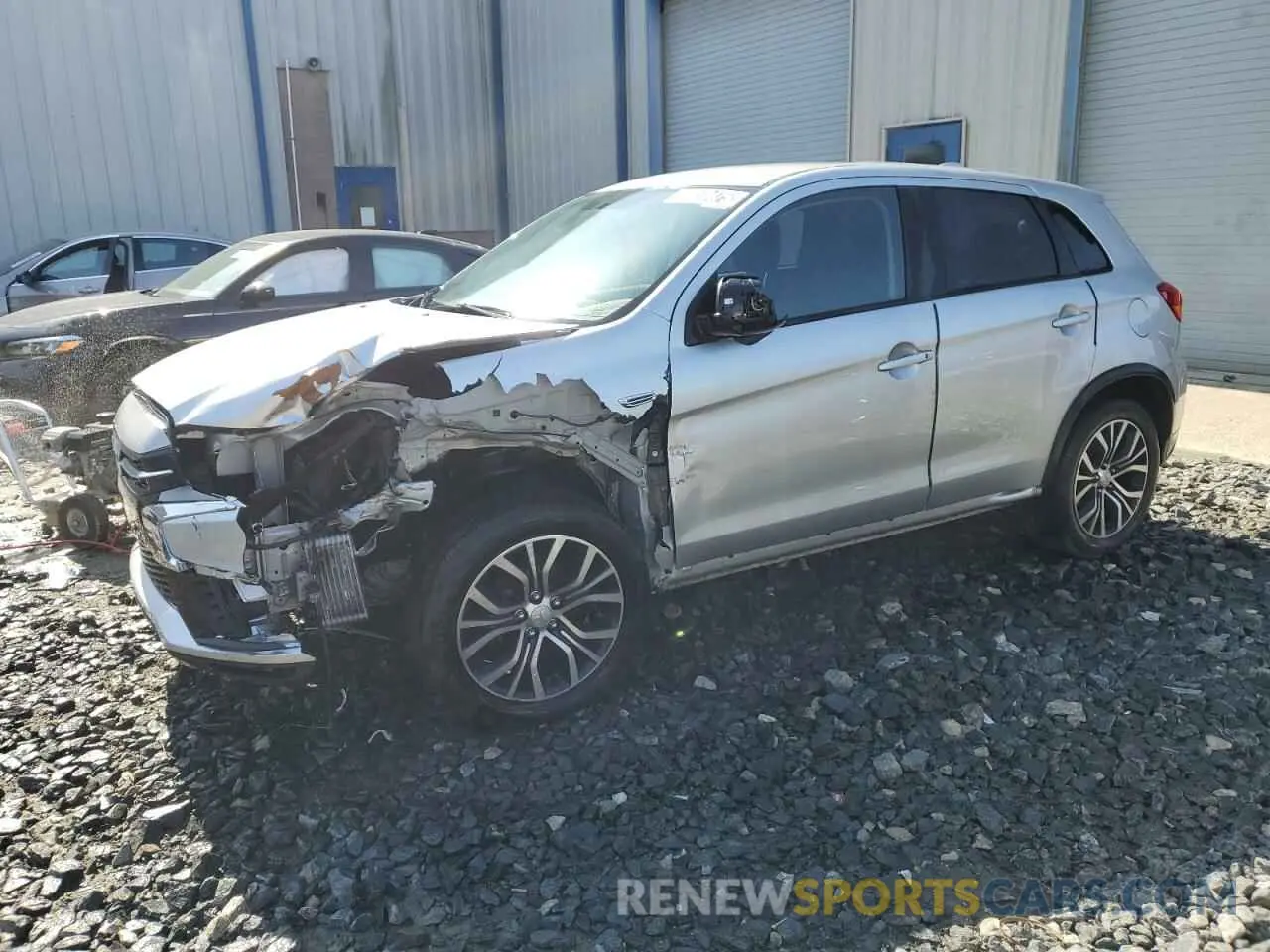1 Photograph of a damaged car JA4AP3AU4KU033253 MITSUBISHI OUTLANDER 2019
