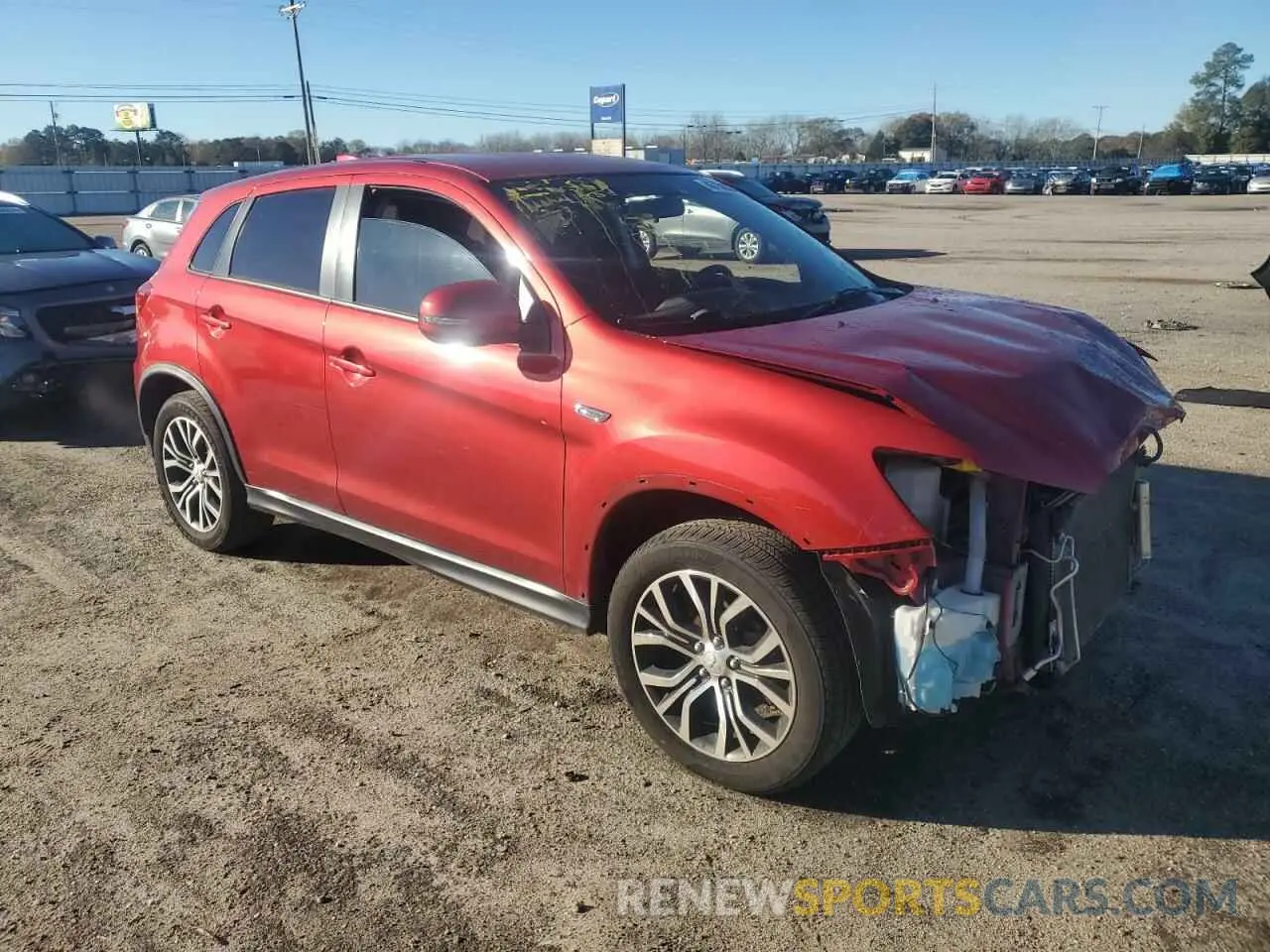 4 Photograph of a damaged car JA4AP3AU7KU035658 MITSUBISHI OUTLANDER 2019