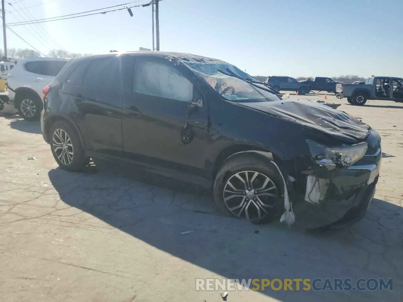 4 Фотография поврежденного автомобиля JA4AP3AU9KU012513 MITSUBISHI OUTLANDER 2019