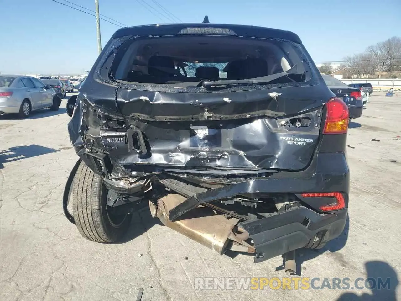 6 Фотография поврежденного автомобиля JA4AP3AU9KU012513 MITSUBISHI OUTLANDER 2019