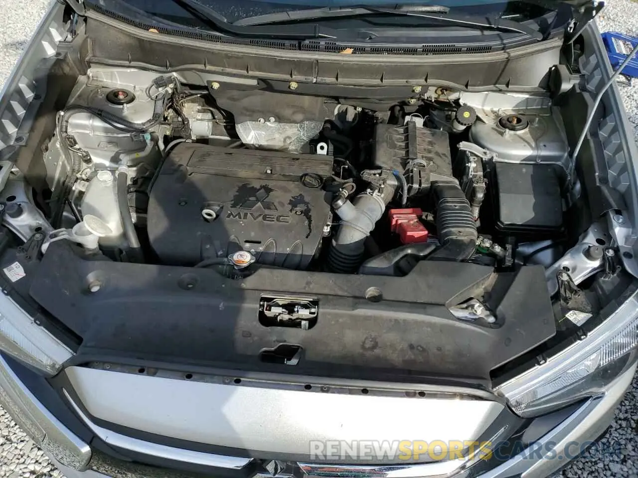11 Photograph of a damaged car JA4AP4AU3KU017907 MITSUBISHI OUTLANDER 2019