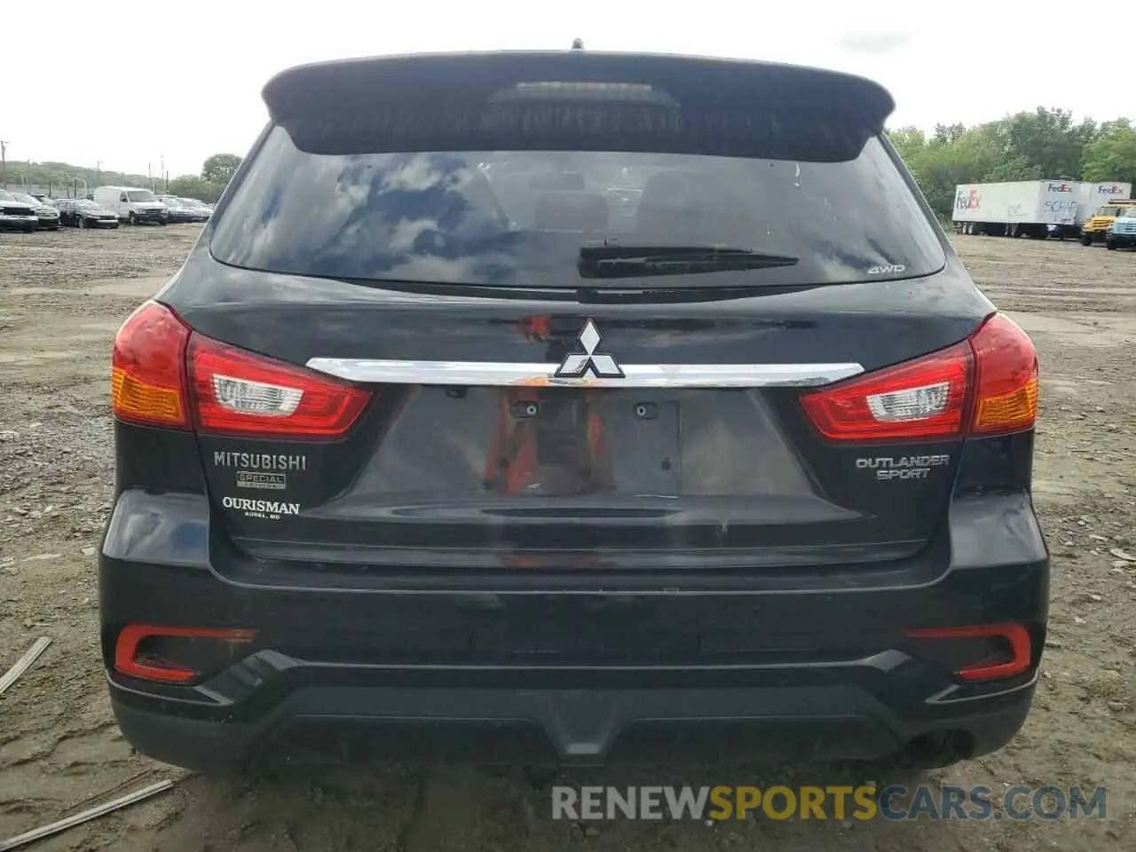 6 Photograph of a damaged car JA4AR3AU1KU016081 MITSUBISHI OUTLANDER 2019